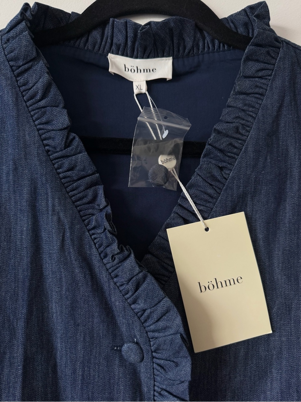 bohme Miranda Denim Top - Picture 4 of 5